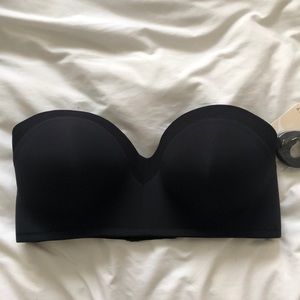 Wear Lively no wire black strapless bra, 36 DD
